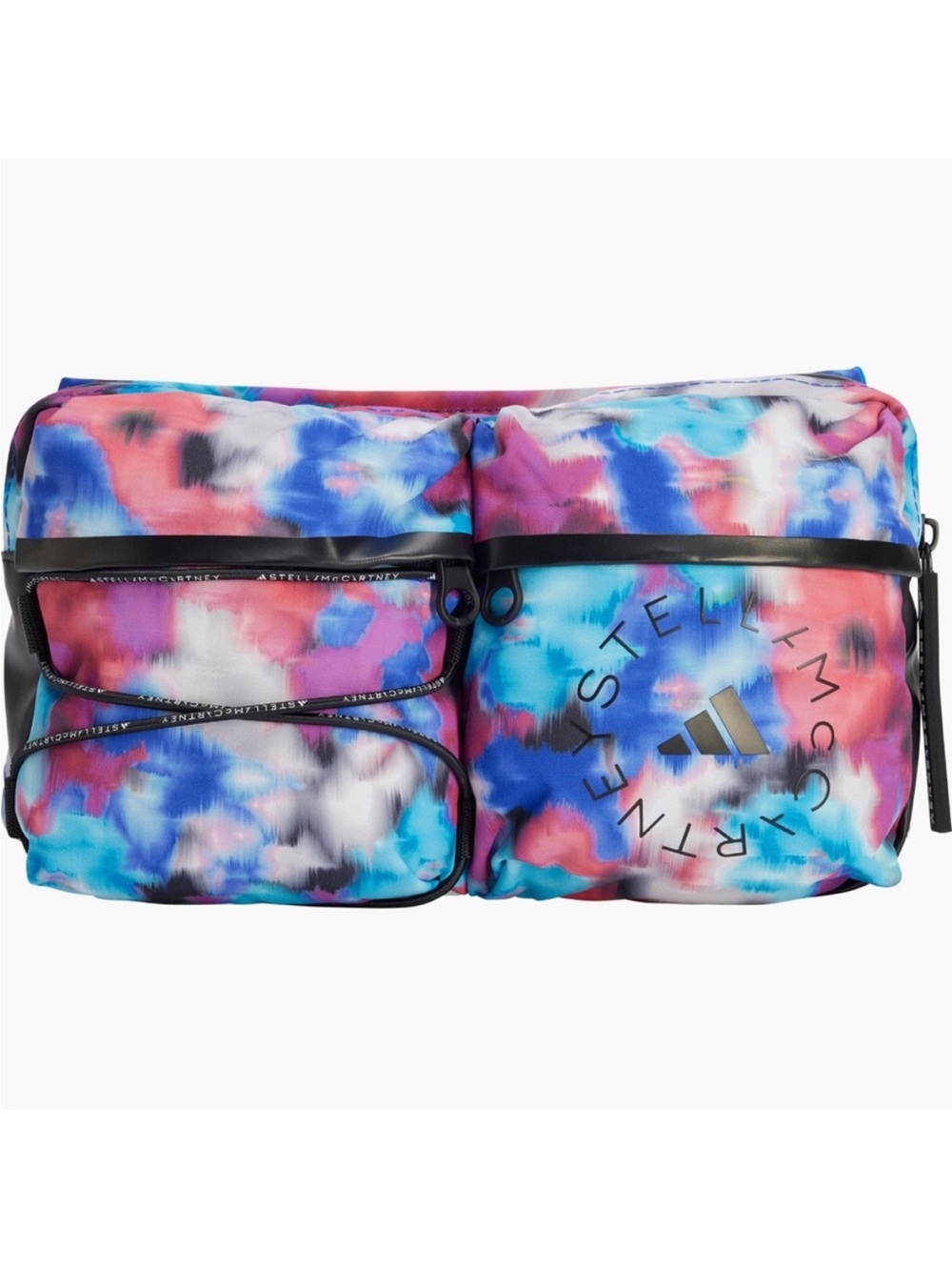 NWT Adidas by Stella McCartney Multicolor Watercolor Crossbody Belt Bag